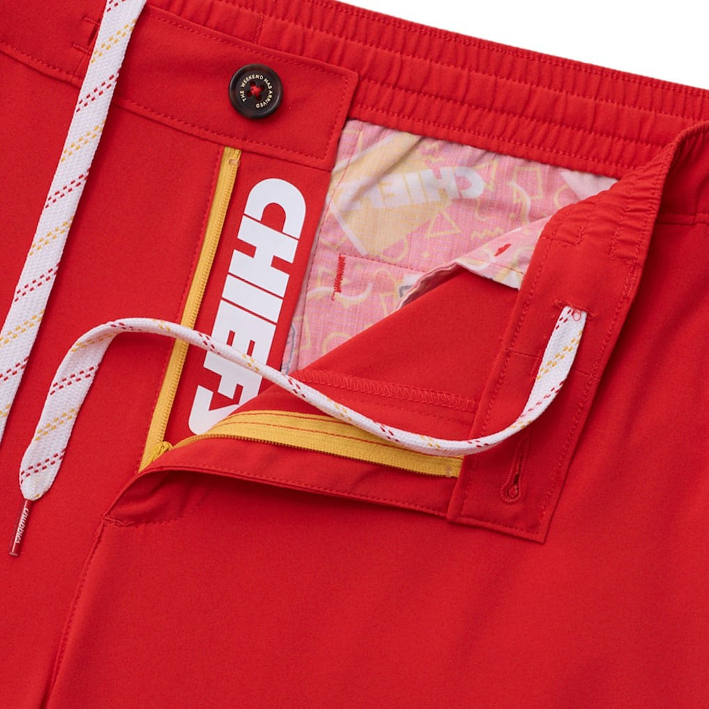 Kansas City Chiefs Chubbies Everywear Shorts Red - NFL