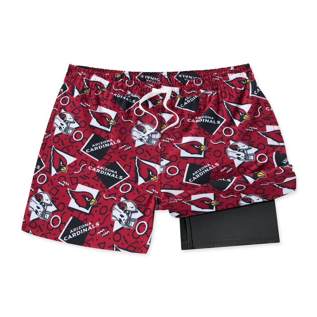 Arizona Cardinals Chubbies Game Day Fit Classic Lined Swim Trunks Cardinal - NFL