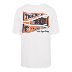 Detroit Tigers '47 Women's Bow & Banner Sadie T-Shirt Clearance