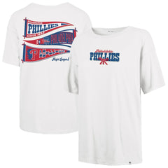 Philadelphia Phillies '47 Women's Bow & Banner Sadie T-Shirt discount
