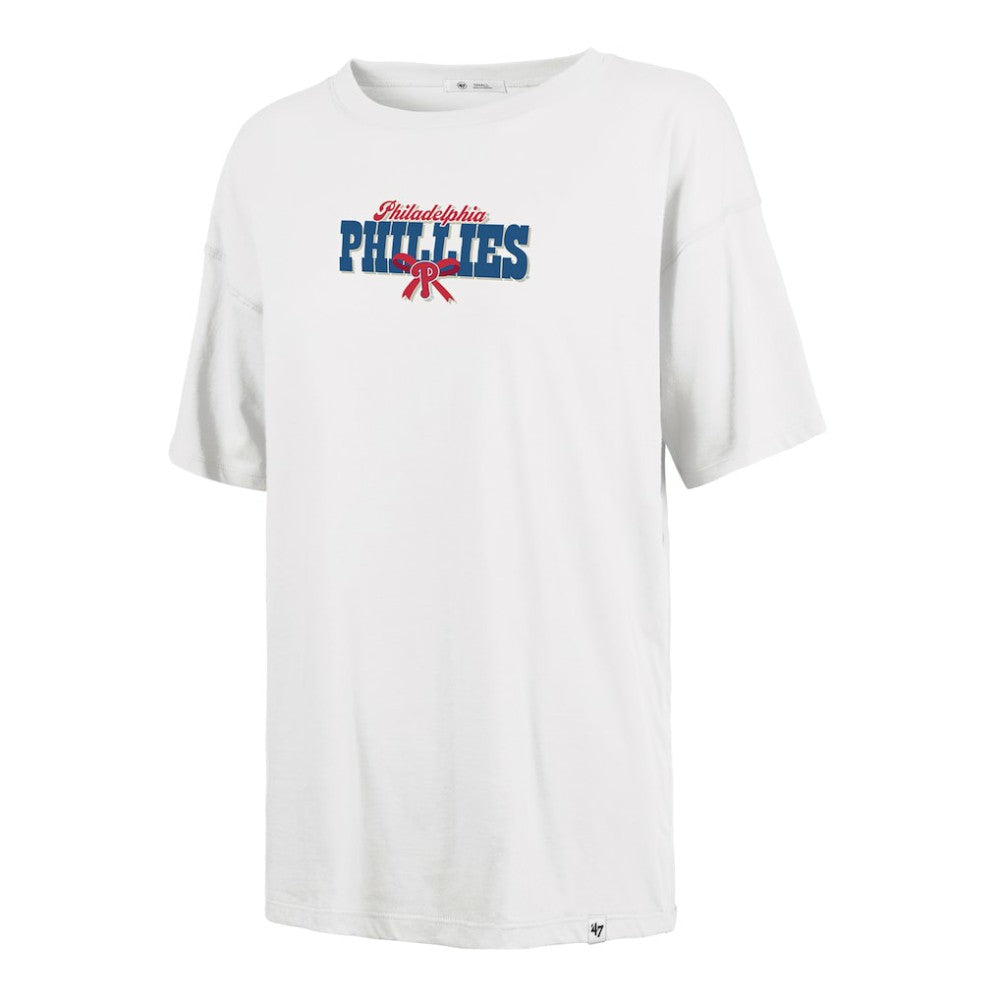 Philadelphia Phillies '47 Women's Bow & Banner Sadie T-Shirt discount