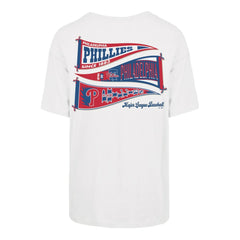 Philadelphia Phillies '47 Women's Bow & Banner Sadie T-Shirt discount