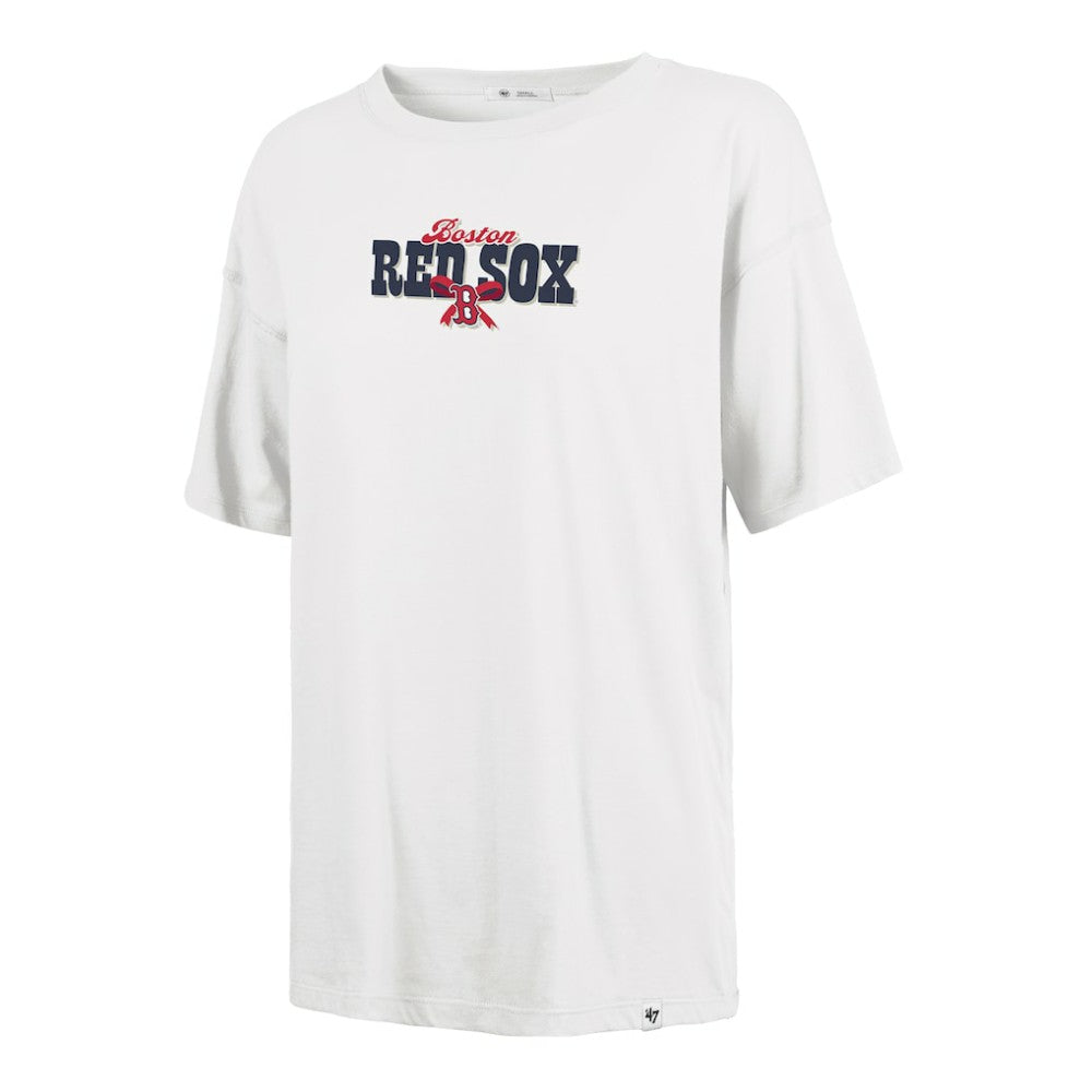 Boston Red Sox '47 Women's Bow & Banner Sadie T-Shirt Clearance