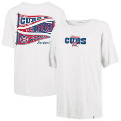 Chicago Cubs '47 Women's Bow & Banner Sadie T-Shirt Lifestyle