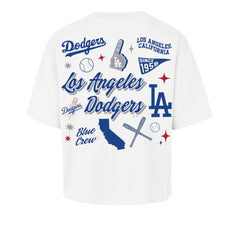 Los Angeles Dodgers '47 Women's Collage Script Reed City T-Shirt Clearance
