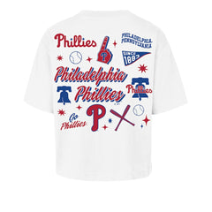 Philadelphia Phillies '47 Women's Collage Script Reed City T-Shirt Lifestyle