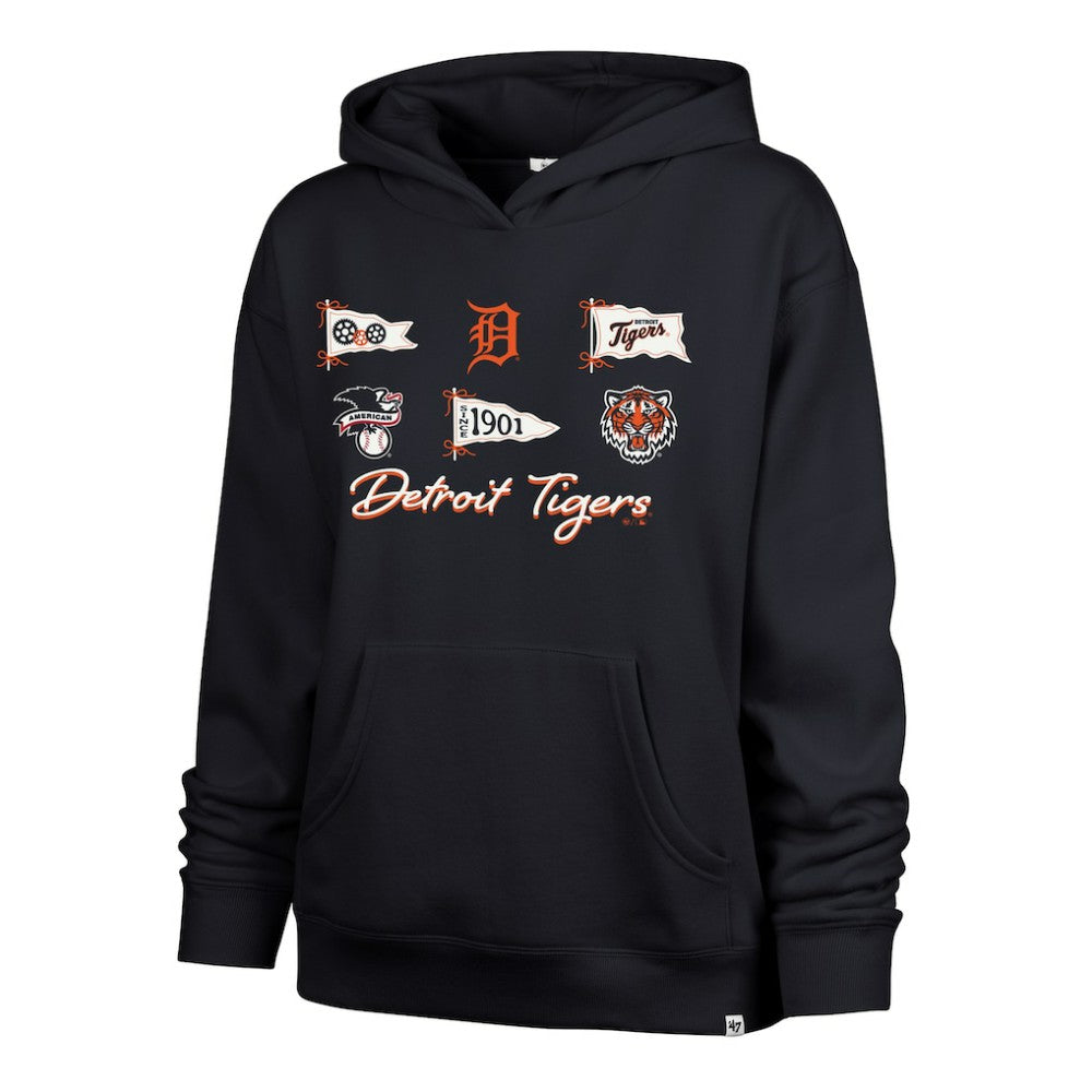 Detroit Tigers '47 Women's Bow & Banners Naomi Hoodie Online