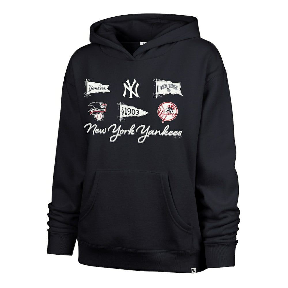 New York Yankees '47 Women's Bow & Banners Naomi Hoodie for sale
