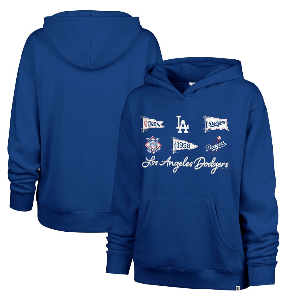 Los Angeles Dodgers '47 Women's Bow & Banners Naomi Hoodie Online