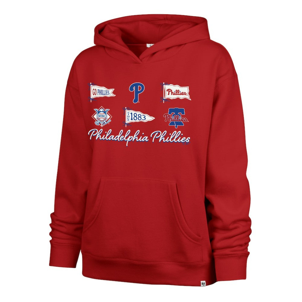 Philadelphia Phillies '47 Women's Bow & Banners Naomi Hoodie Lifestyle