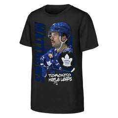 Auston Matthews Toronto Maple Leafs - Outerstuff Youth Playmaker T-Shirt Black