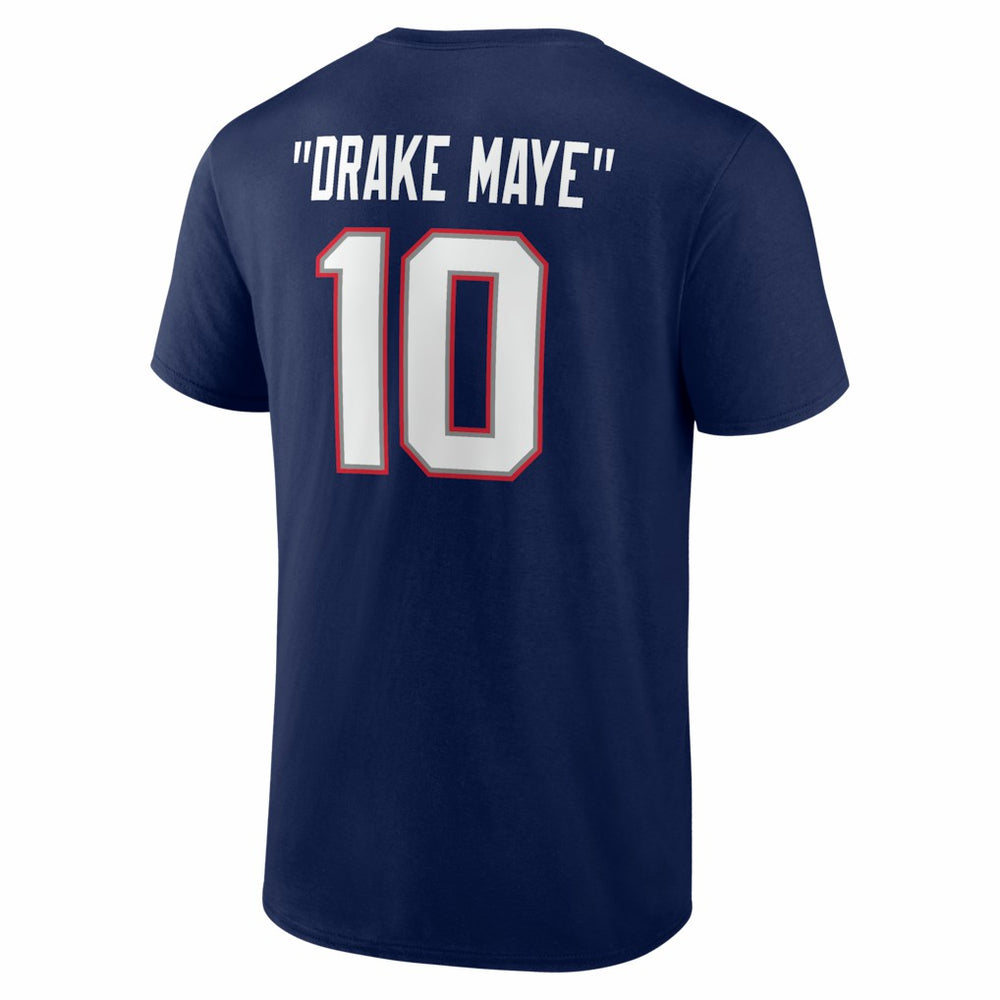 Drake Maye New England Patriots Nickname T-Shirt Navy - NFL