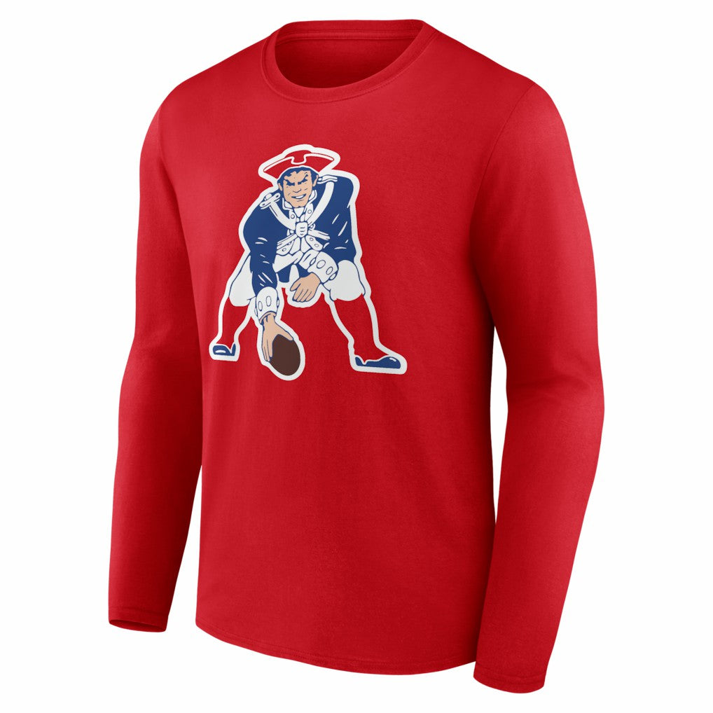 Drake Maye New England Patriots Nickname Long Sleeve T-Shirt Red - NFL