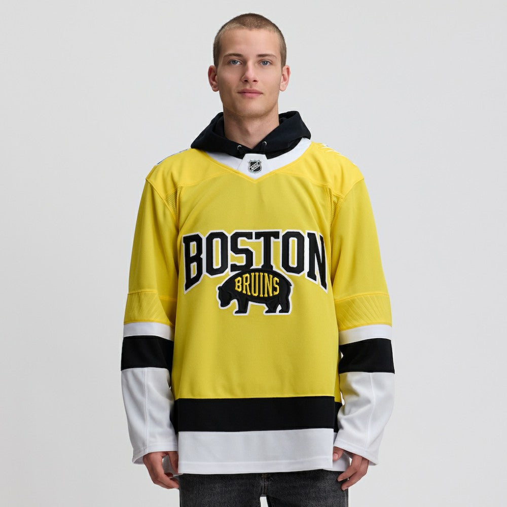 Boston Bruins Fanatics 2026 NHL Stadium Series Premium Custom Jersey - Gold | NHL Jerseys