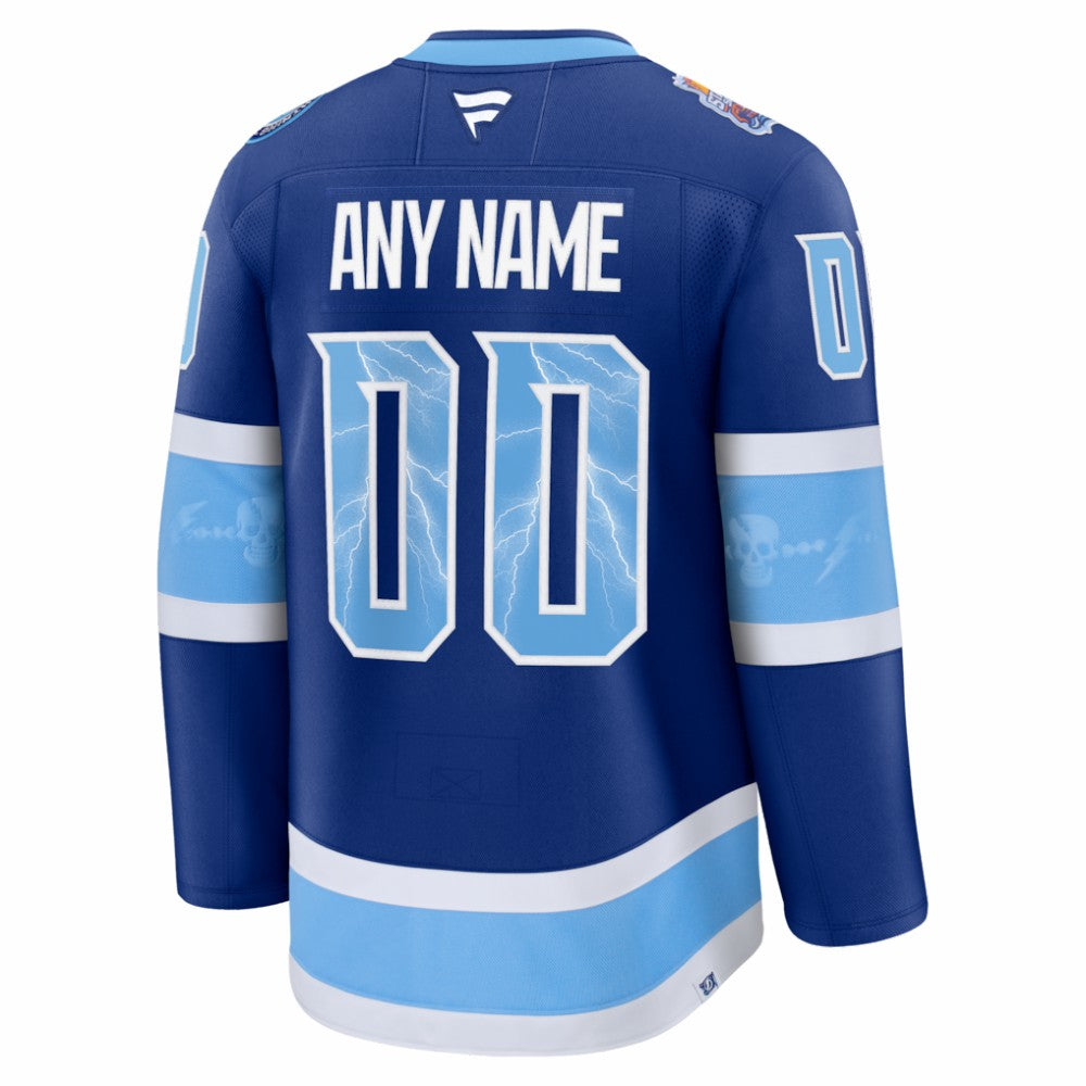 Tampa Bay Lightning Fanatics 2026 NHL Stadium Series Premium Custom Jersey - Blue | NHL Jerseys
