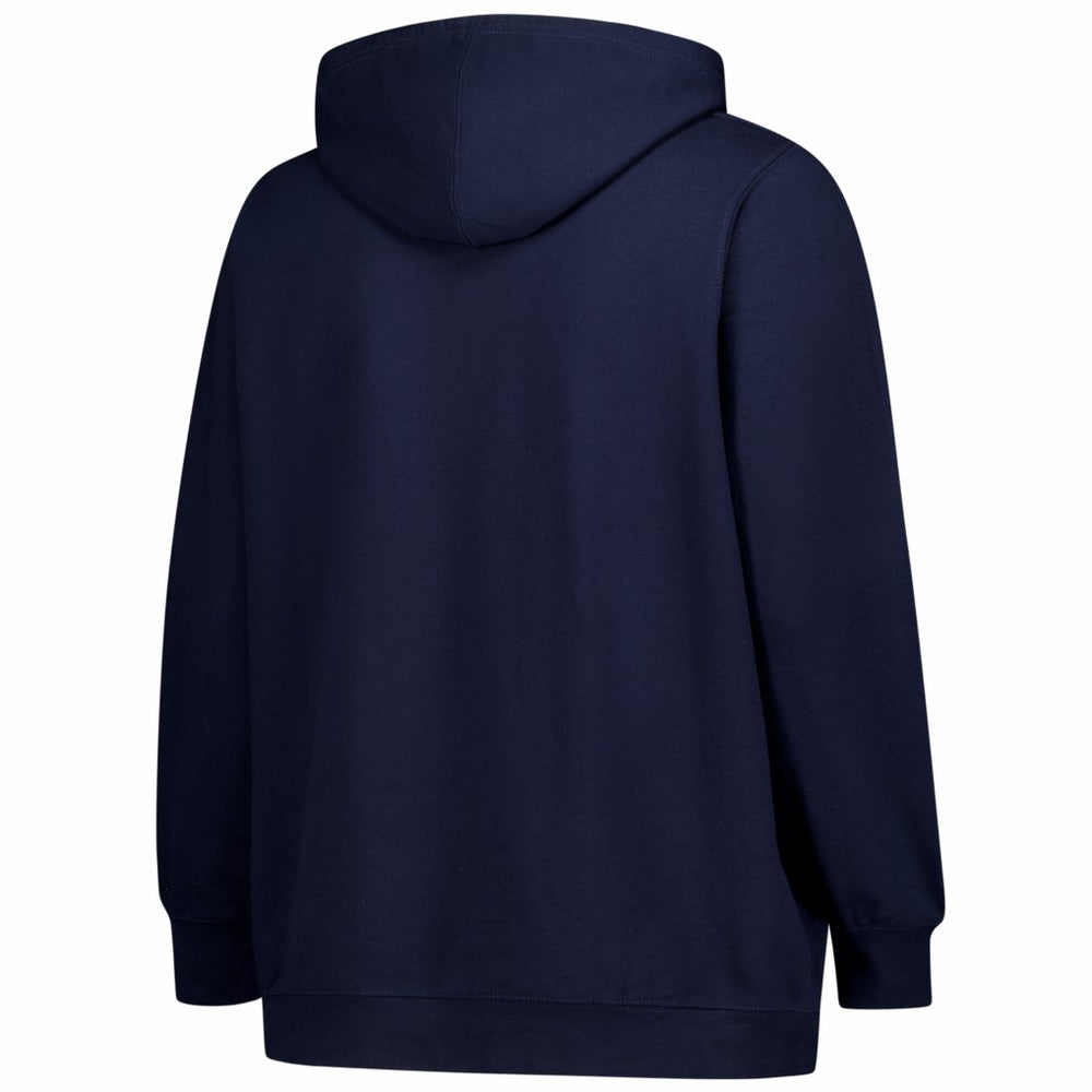 Denver Broncos Women's Plus Size Heart & Soul Notch Neck Hoodie Navy - Fanatics