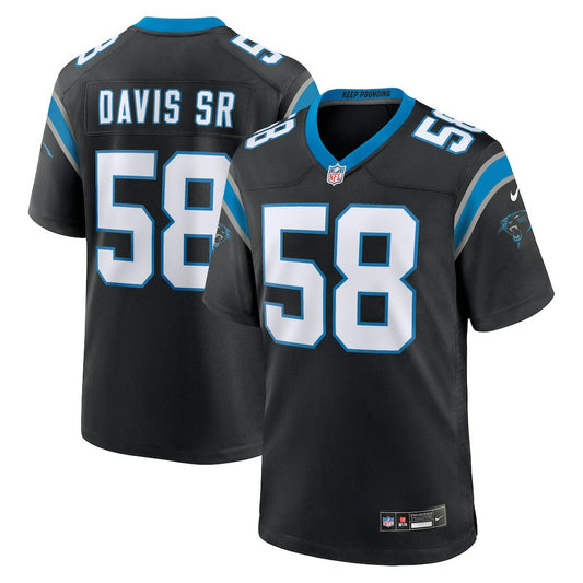 Thomas Davis Sr. Carolina Panthers Team Retired Game Jersey - Black | NFL Jerseys