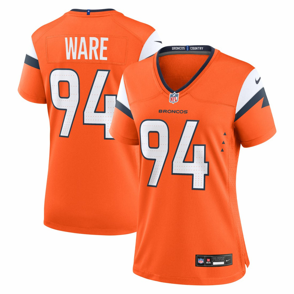 DeMarcus Ware Denver Broncos Women's Team Retired Game Jersey Orange - Nike