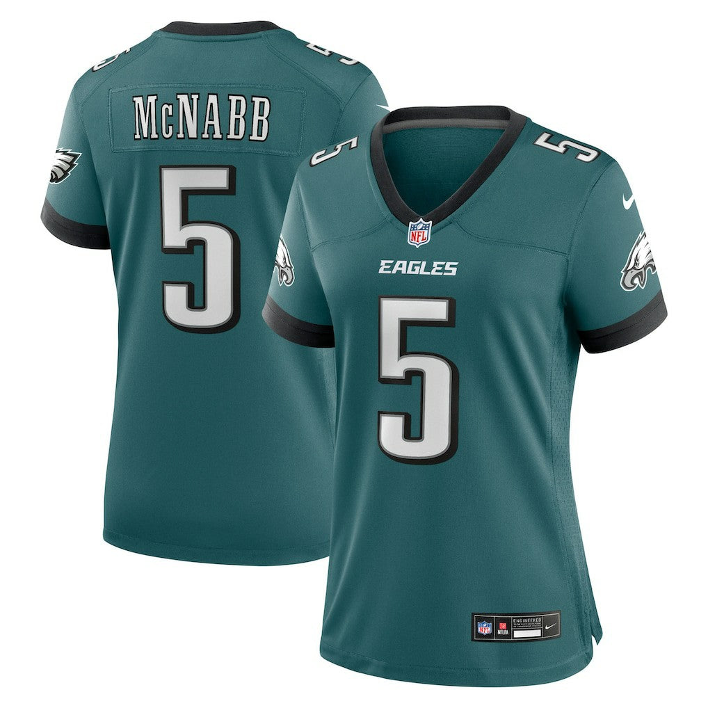 Donovan McNabb Philadelphia Eagles Women's Team Retired Game Jersey Midnight Green - Nike