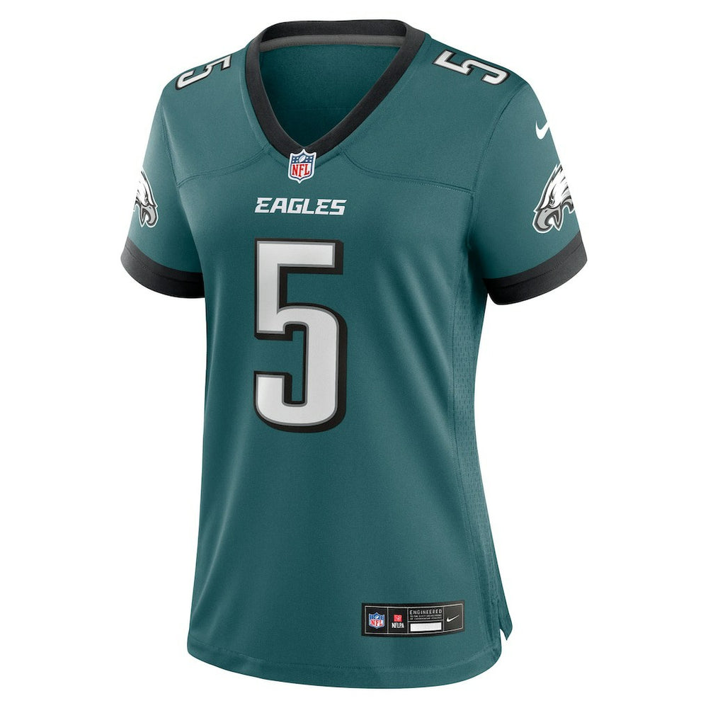 Donovan McNabb Philadelphia Eagles Women's Team Retired Game Jersey Midnight Green - Nike