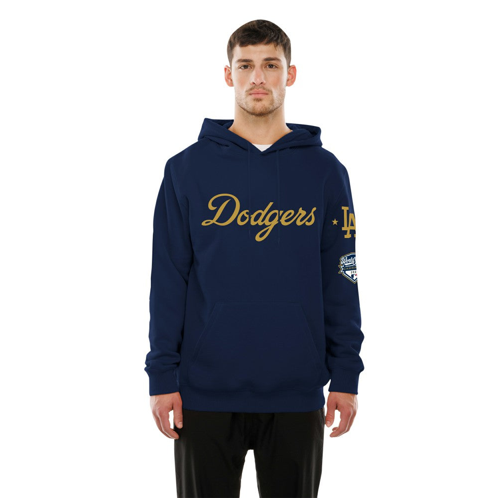 Los Angeles Dodgers New Era 2026 Gold Collection Logo Hoodie On Sale