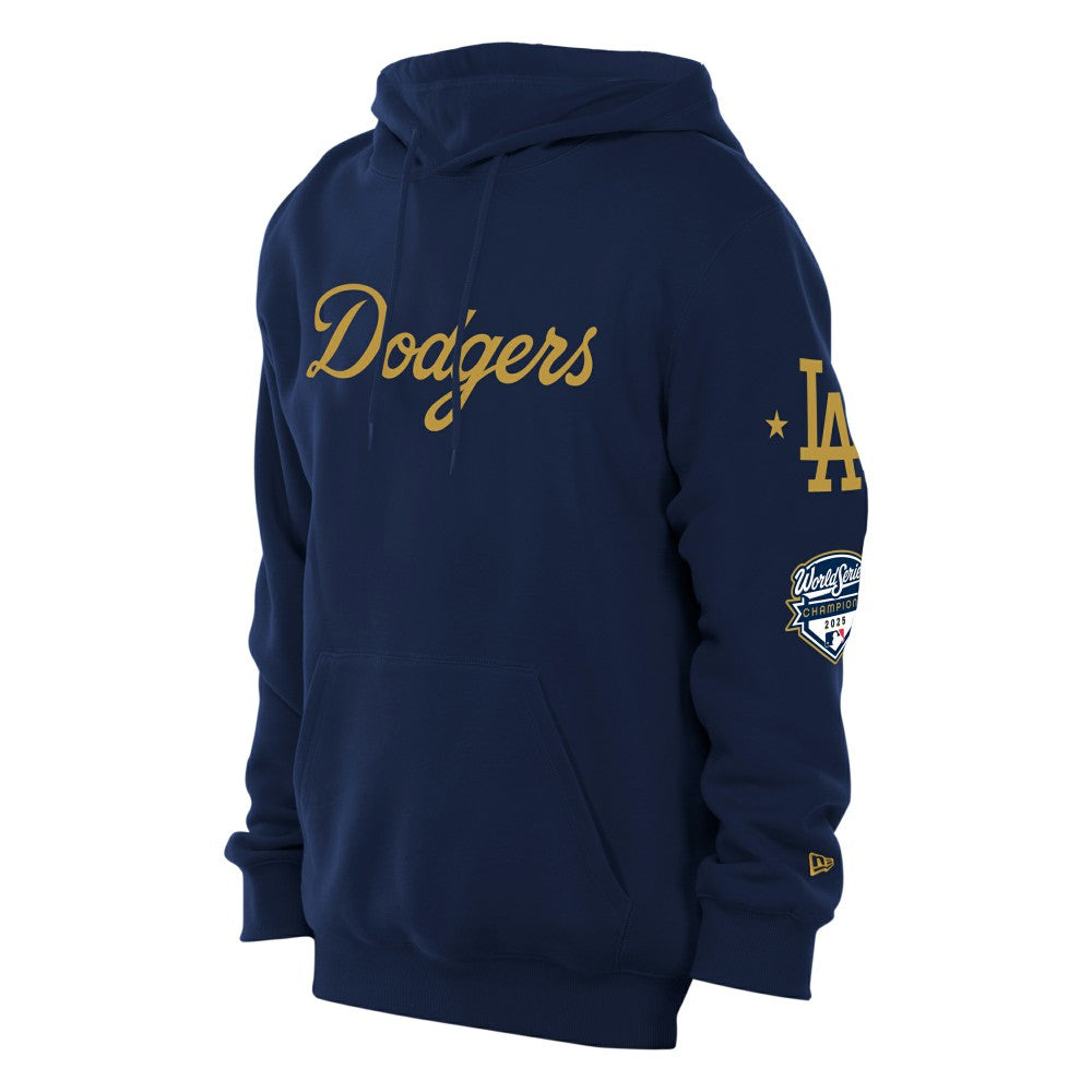 Los Angeles Dodgers New Era 2026 Gold Collection Logo Hoodie On Sale