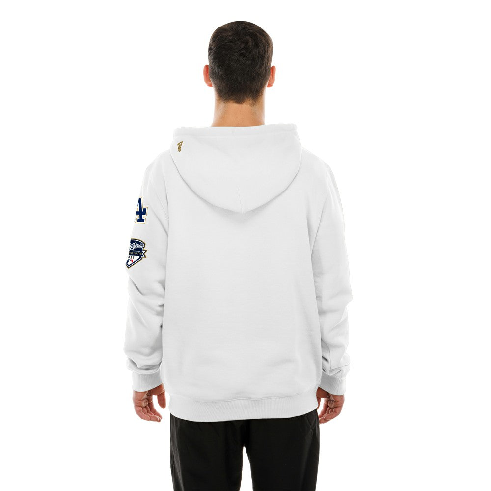 Los Angeles Dodgers New Era 2026 Gold Collection Logo Hoodie Lifestyle