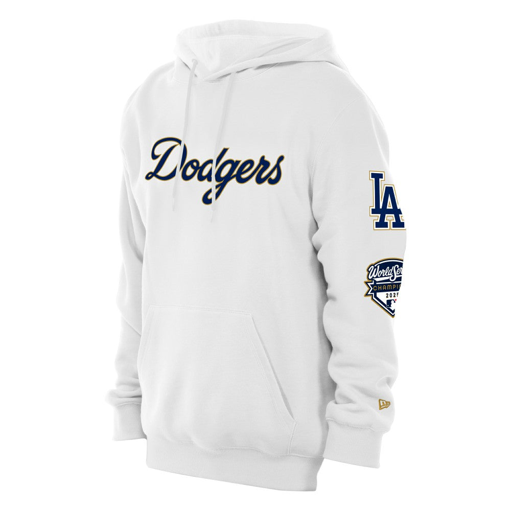 Los Angeles Dodgers New Era 2026 Gold Collection Logo Hoodie Lifestyle