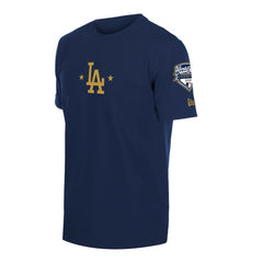 Los Angeles Dodgers New Era 2026 Gold Collection Logo & Patch T-Shirt discount