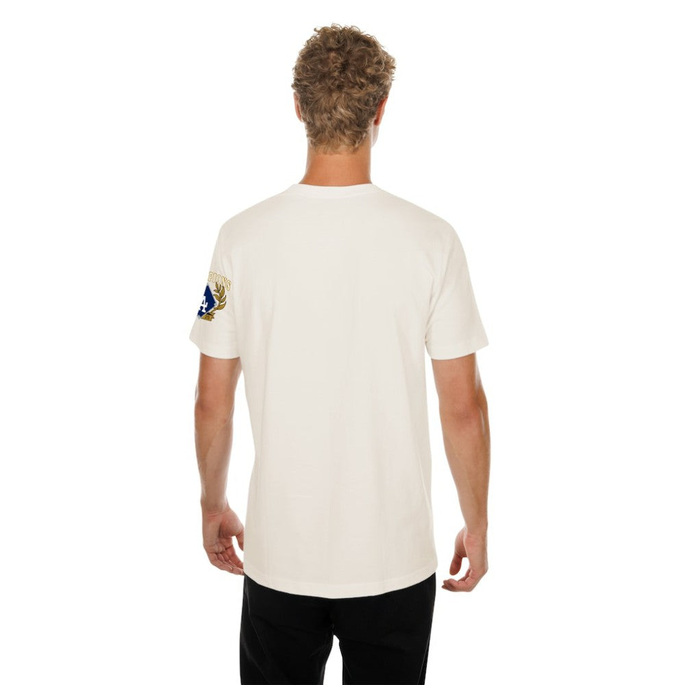 Los Angeles Dodgers New Era 2026 Gold Collection Logo & Patch T-Shirt On Sale