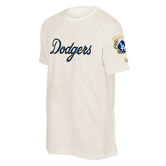 Los Angeles Dodgers New Era 2026 Gold Collection Logo & Patch T-Shirt On Sale