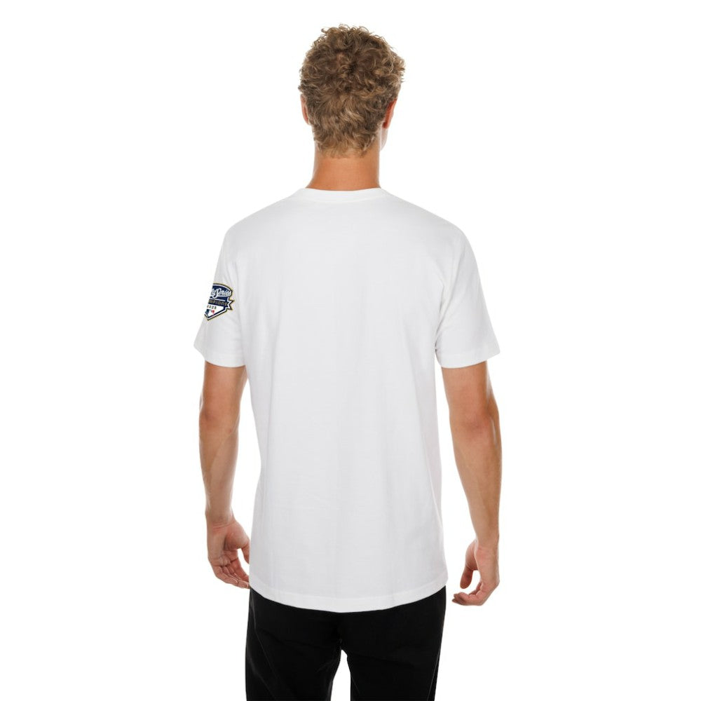 Los Angeles Dodgers New Era 2026 Gold Collection Logo & Patch T-Shirt Clearance