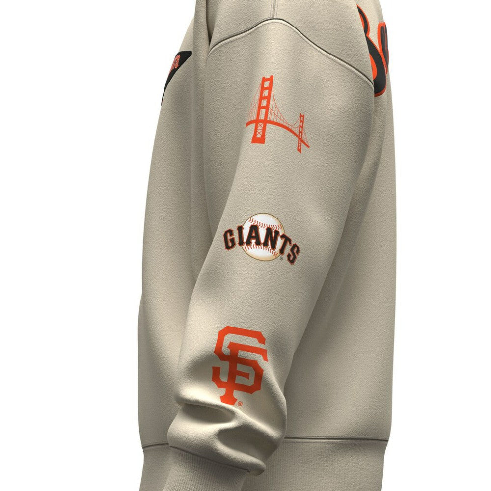 San Francisco Giants Fanatics Unisex Spirit Jersey Fleece Crewneck Pennant Sweatshirt Sale