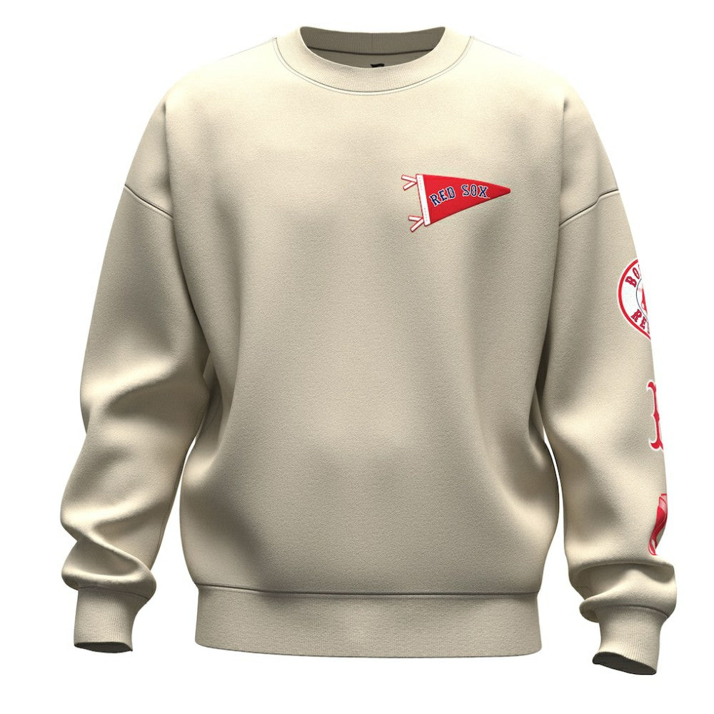 Boston Red Sox Fanatics Unisex Spirit Jersey Fleece Crewneck Pennant Sweatshirt Near Me