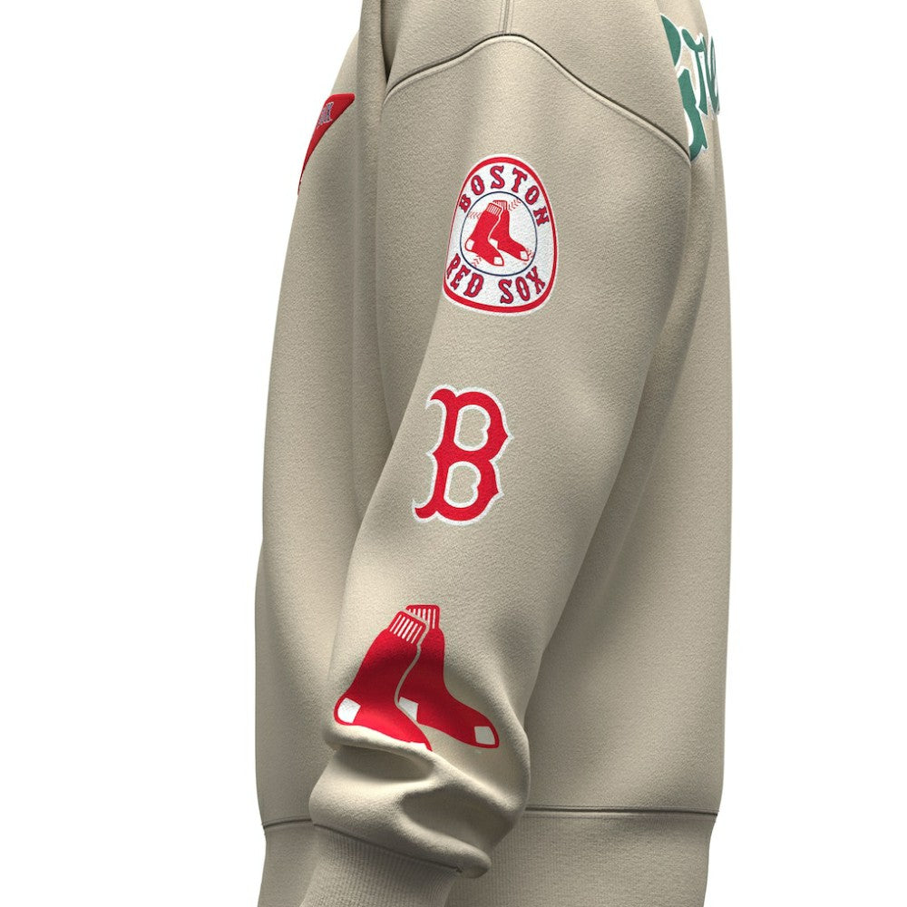 Boston Red Sox Fanatics Unisex Spirit Jersey Fleece Crewneck Pennant Sweatshirt Near Me
