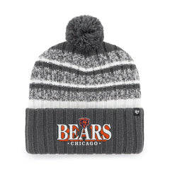Chicago Bears '47 Tavern Cuffed Knit Hat with Pom Charcoal - 47 brand