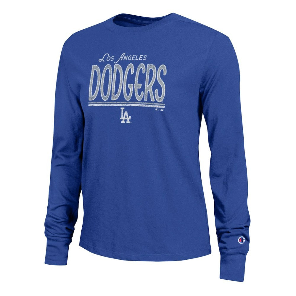 Los Angeles Dodgers Champion Women's Long Sleeve T-Shirt Lifestyle