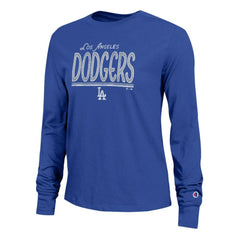 Los Angeles Dodgers Champion Women's Long Sleeve T-Shirt Lifestyle