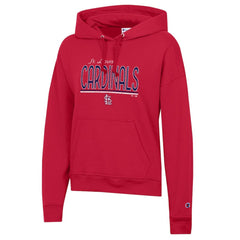 St. Louis Cardinals Champion Women's Vintage Powerblend Hoodie On Sale