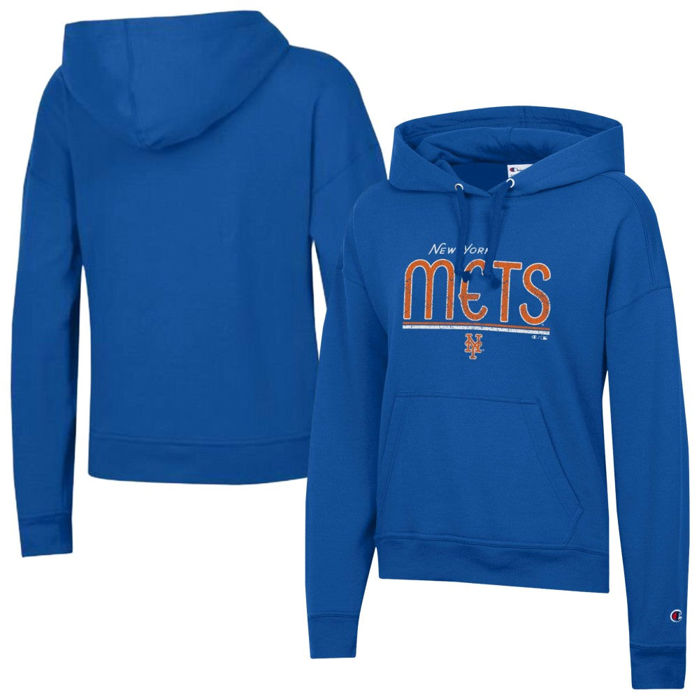 New York Mets Champion Women's Vintage Powerblend Hoodie Online
