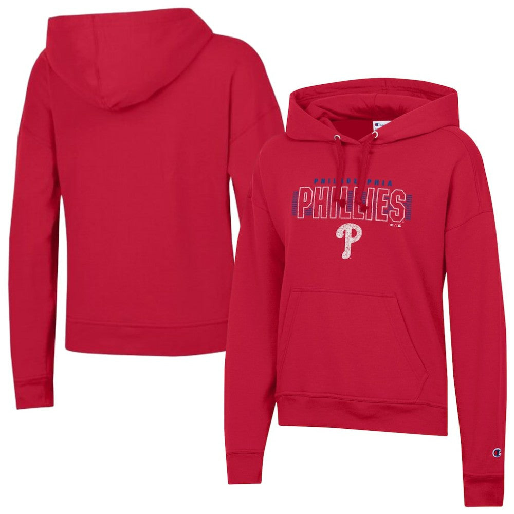Philadelphia Phillies Champion Women's Distressed Powerblend Hoodie for sale
