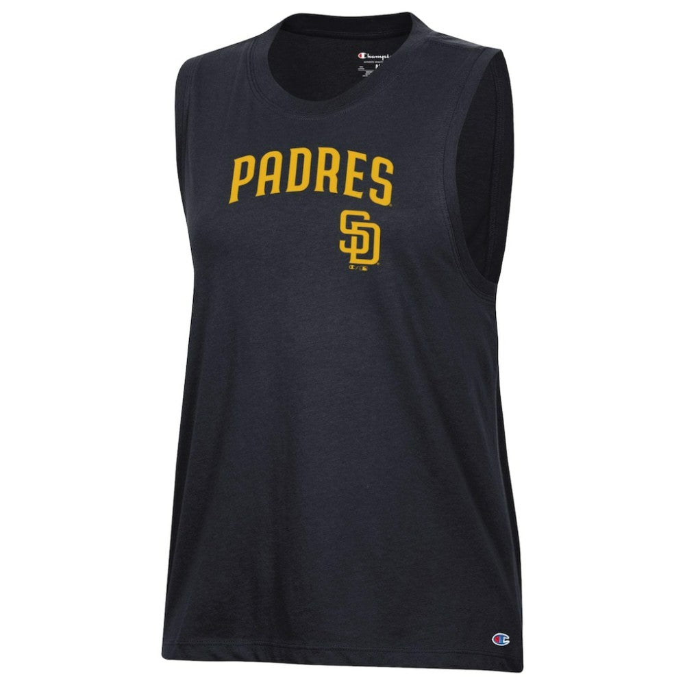 San Diego Padres Champion Women's Muscle Tank Top Lifestyle
