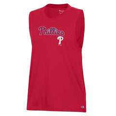 Philadelphia Phillies Champion Women's Muscle Tank Top Clearance