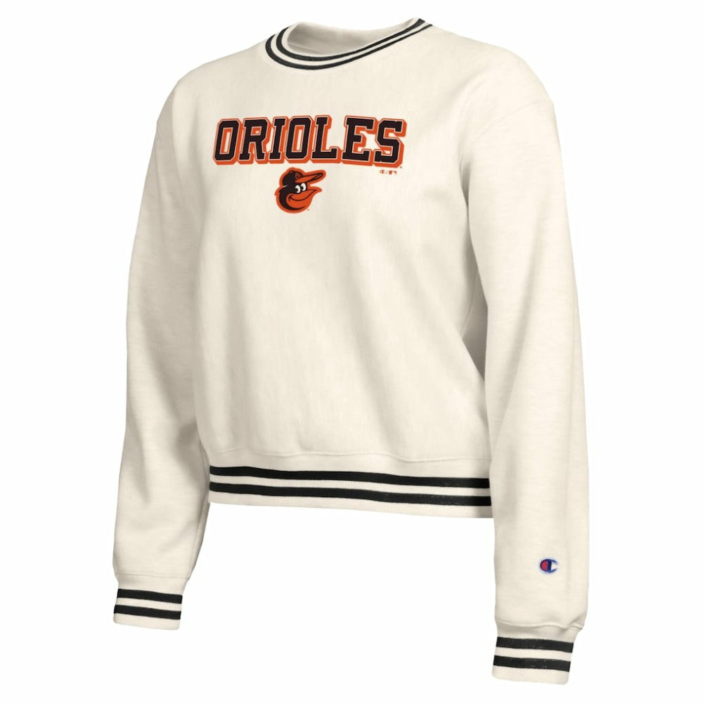 Baltimore Orioles Champion Women's Reverse Weave Sweatshirt Sale