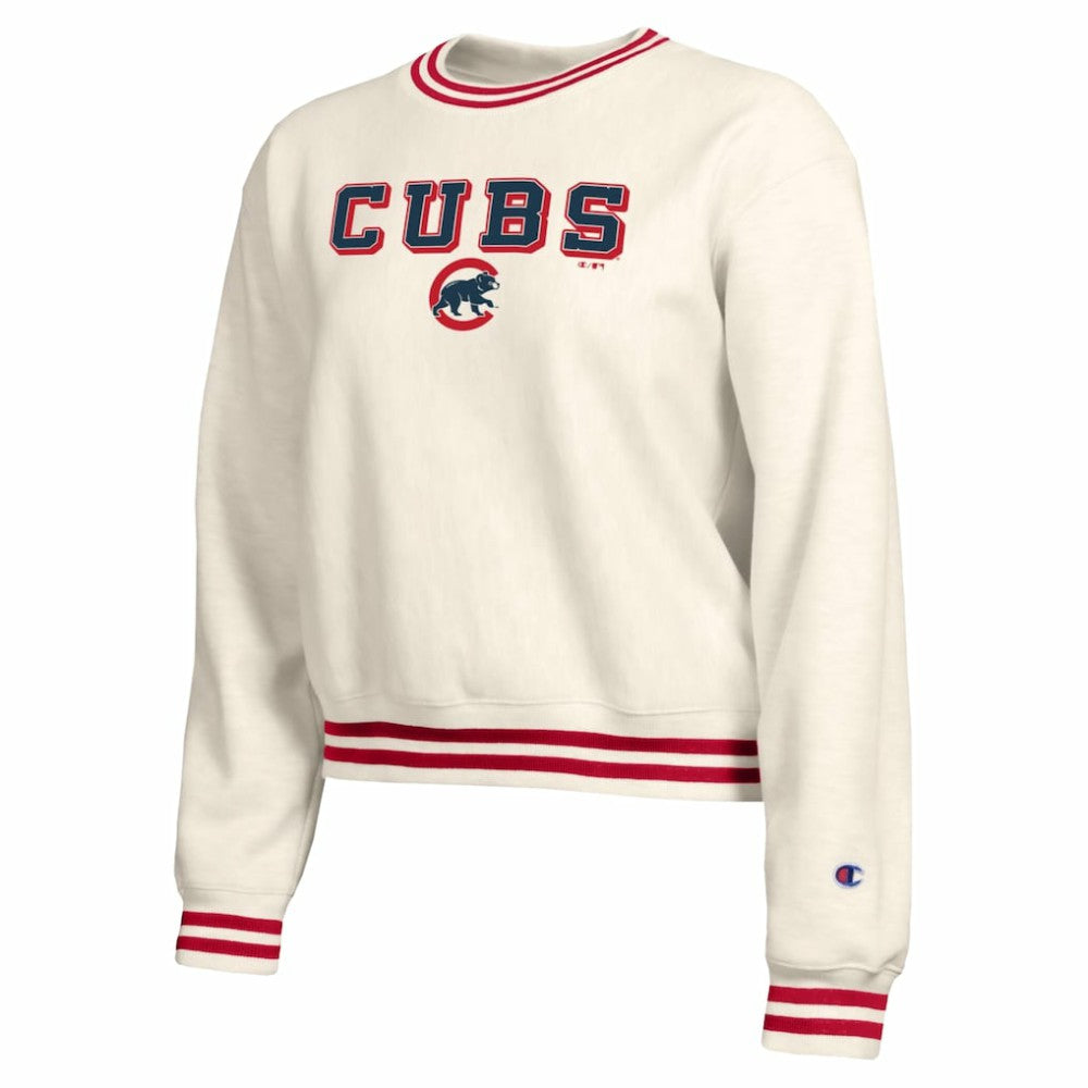 Chicago Cubs Champion Women's Reverse Weave Sweatshirt Online