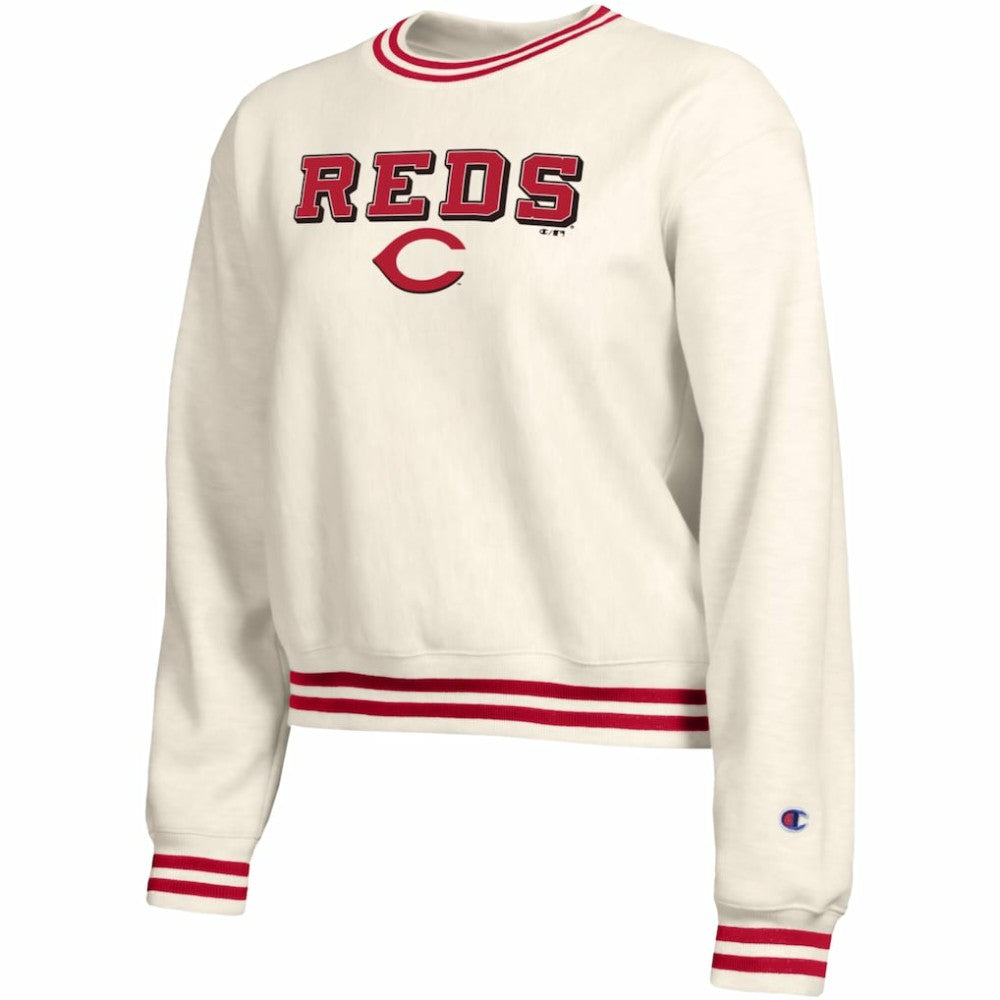 Cincinnati Reds Champion Women's Reverse Weave Sweatshirt Sale