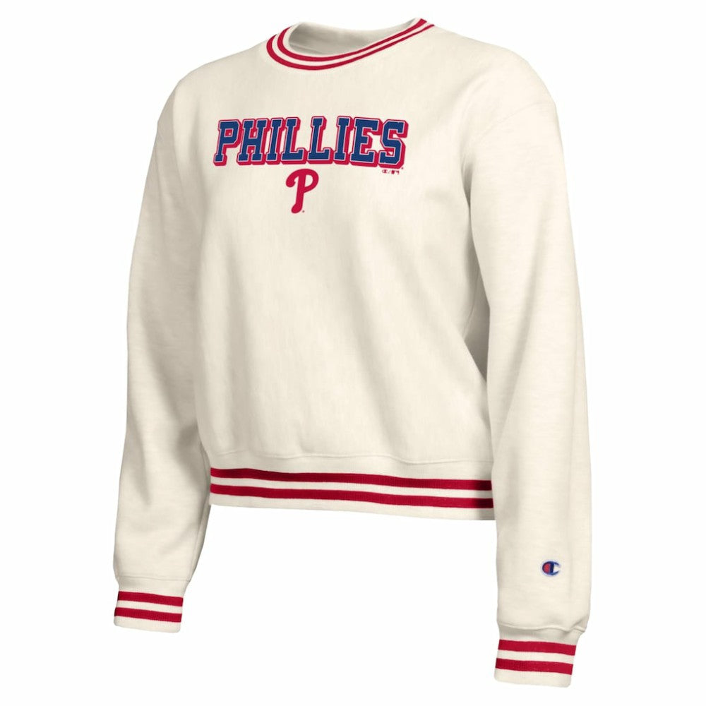 Philadelphia Phillies Champion Women's Reverse Weave Sweatshirt Clearance