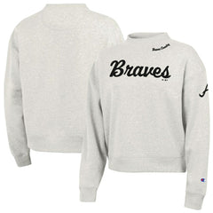 Atlanta Braves Champion Women's Triumph Tri-Blend Sweatshirt Sale