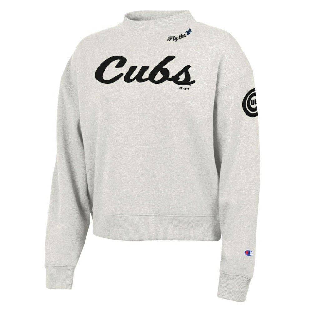 Chicago Cubs Champion Women's Triumph Tri-Blend Sweatshirt discount