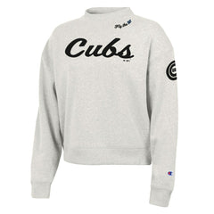 Chicago Cubs Champion Women's Triumph Tri-Blend Sweatshirt discount